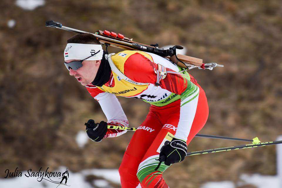 Büki Ádám a biatlon Európabajnokságon