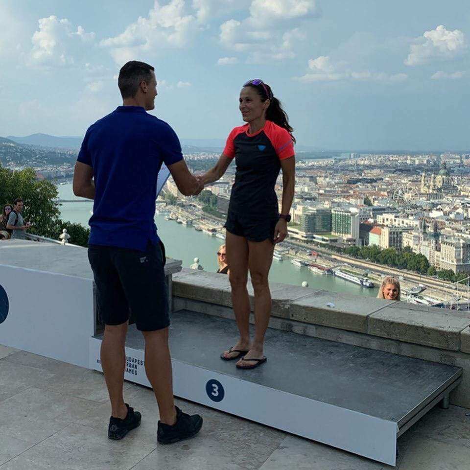 Michtiov Emese majdnem 3. lett a Budapest Urban Gamesen