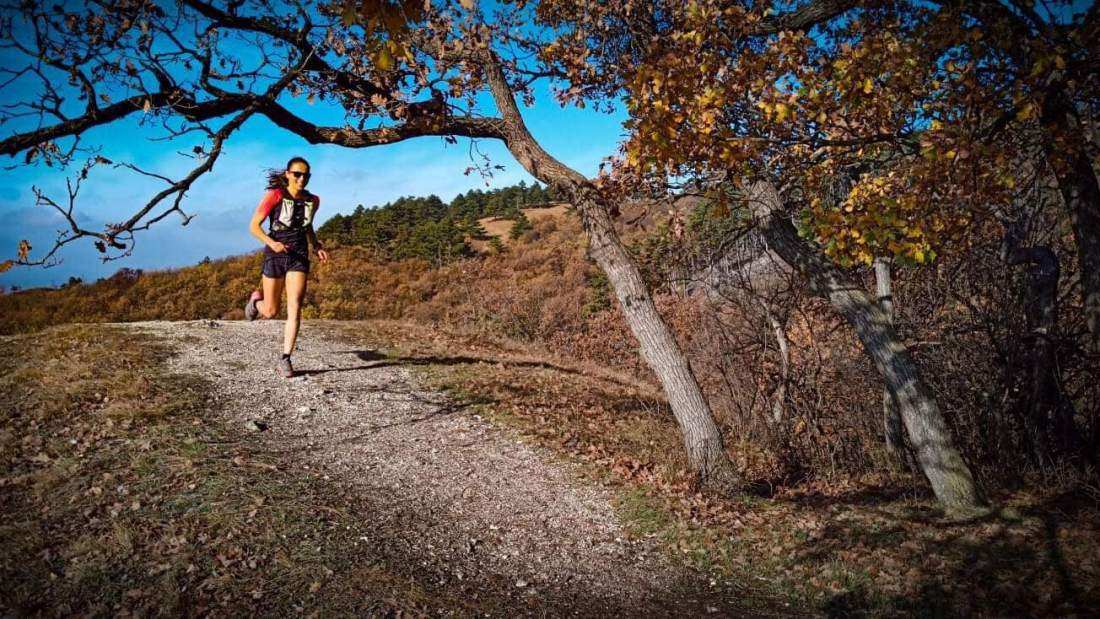 Michtiov Emese futása a Budai Trail pályáján