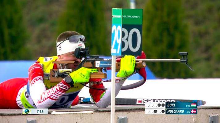Jó lövészettel zárta a biatlon szezont Büki Ádám