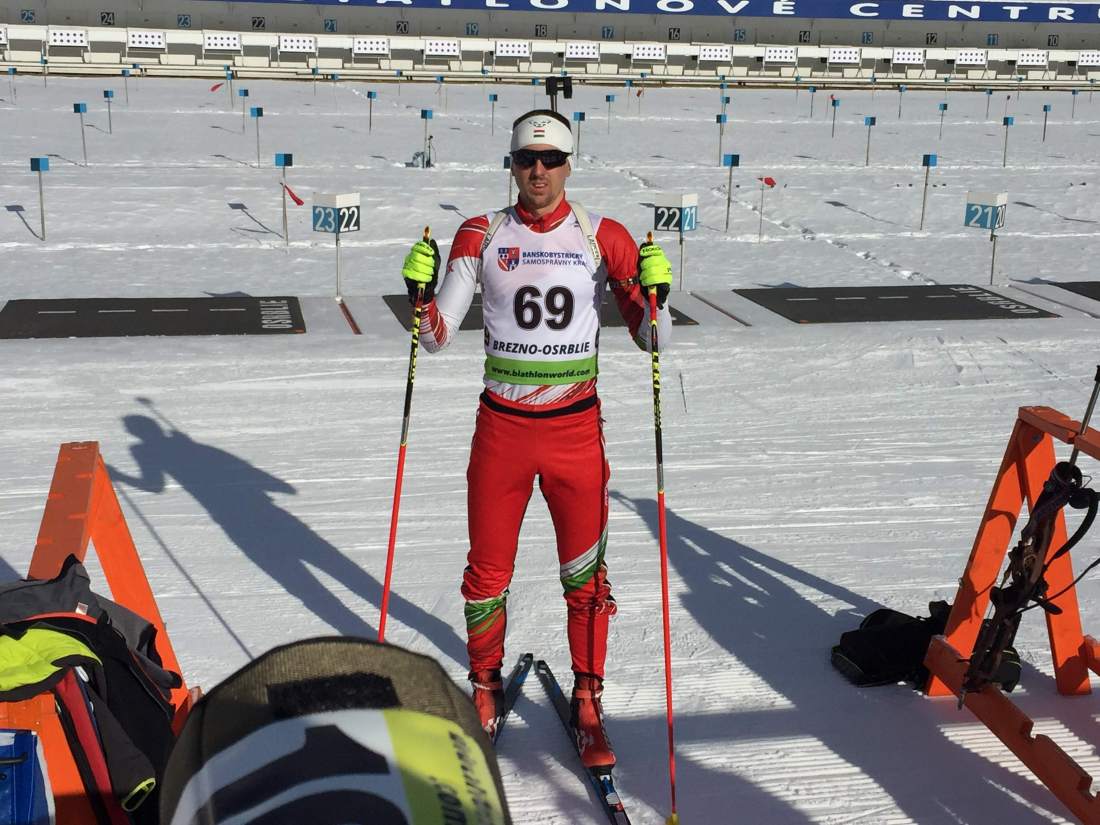 Büki Ádám kezdi felvenni a biatlon versenyek ritmusát