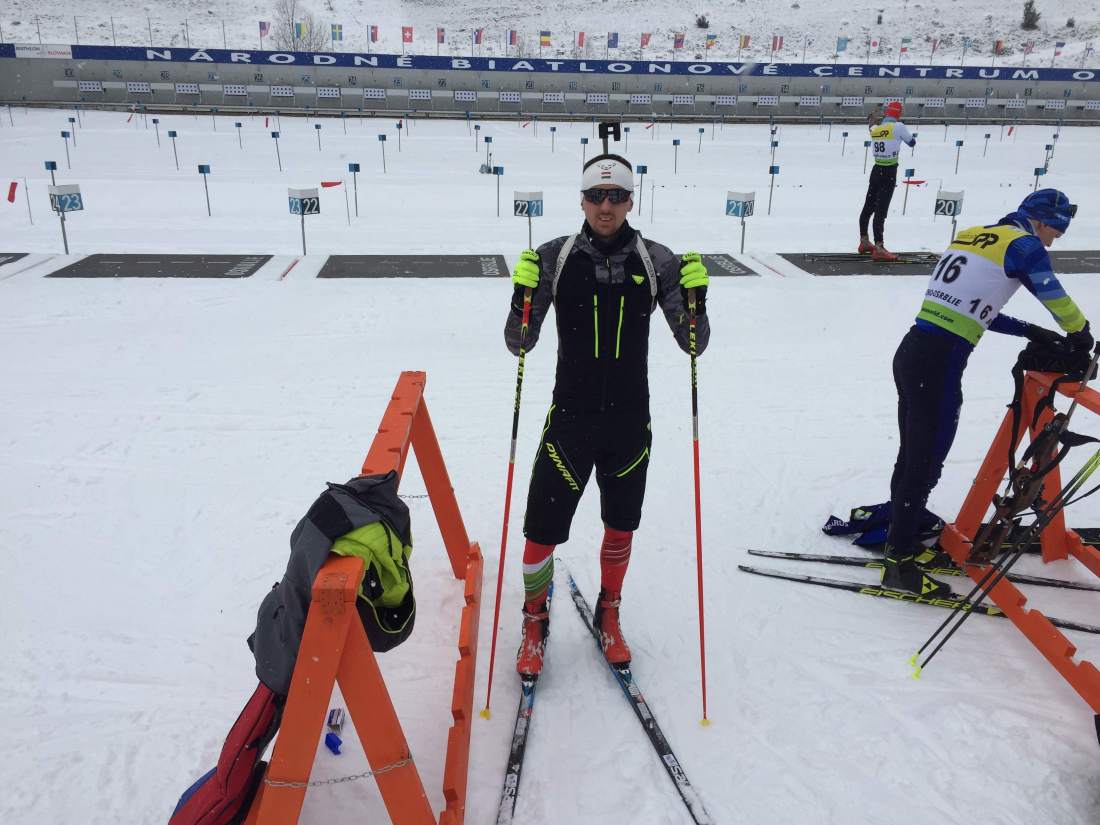 Büki Ádám utolsó biatlon versenye a sífutó világbajnokság előtt