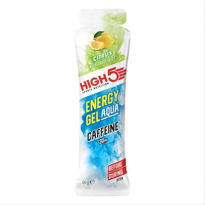 High5 (IsoGel Plus) Energy Gel Aqua Caffeine Citrus 66g