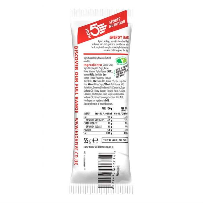 High5 (Sports Bar) Energy Bar M�lna/Joghurt 55g