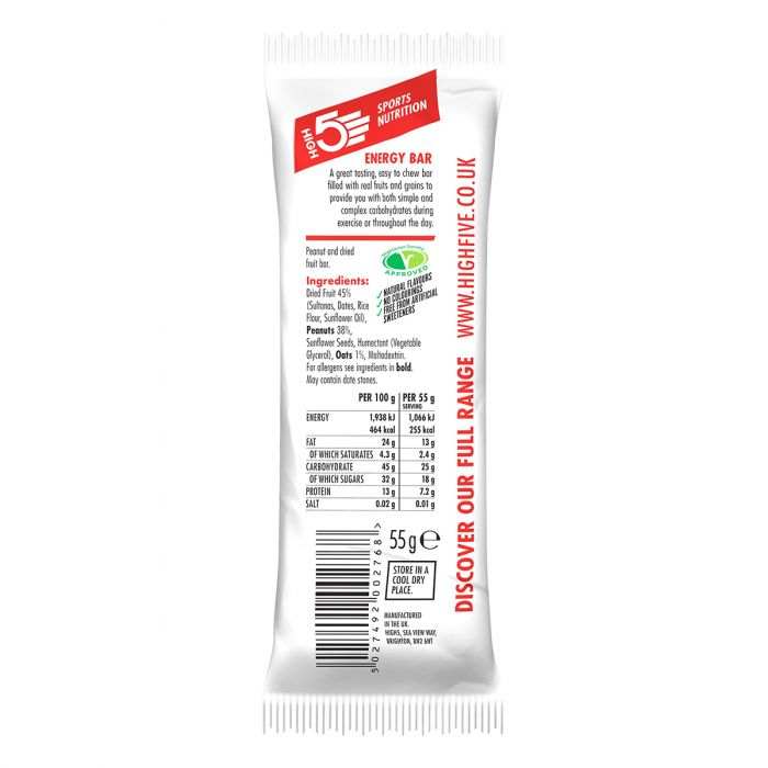 High5 Energy Bar Mogyor� 55g