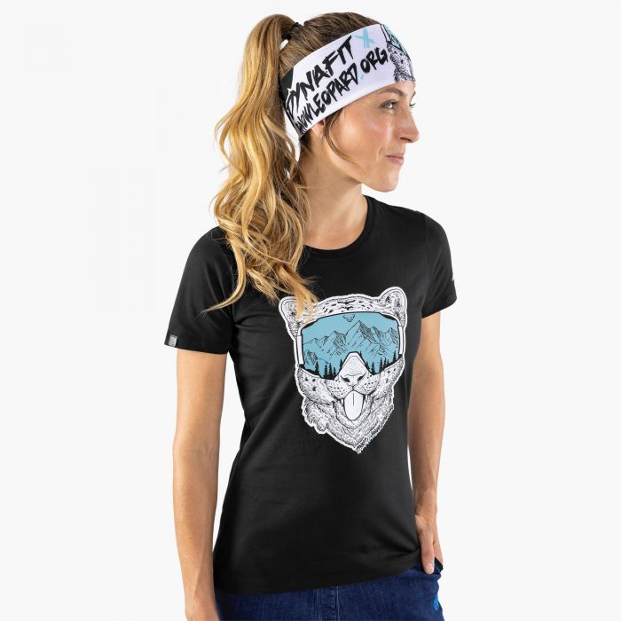 Dynaift Snow Leopard Headband Unisex fejp�nt