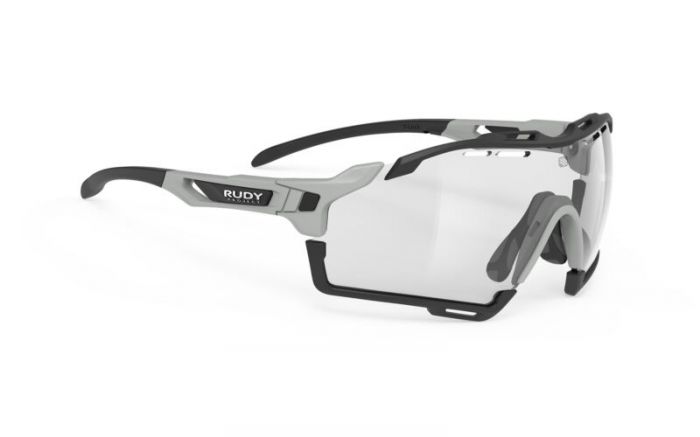 RUDY PROJECT CUTLINE LIGHT GREY/IMPACTX2 PHOTOCHROMIC LASER BLACK szem�veg