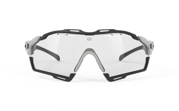 RUDY PROJECT CUTLINE LIGHT GREY/IMPACTX2 PHOTOCHROMIC LASER BLACK szem�veg