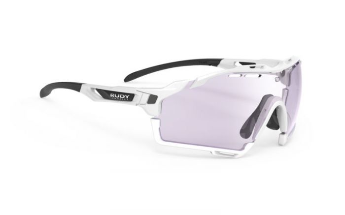 RUDY PROJECT CUTLINE WHITE-WHITE BUMPERS/IMPACTX2 PHOTOCHROMIC LASER PURPLE szem�veg