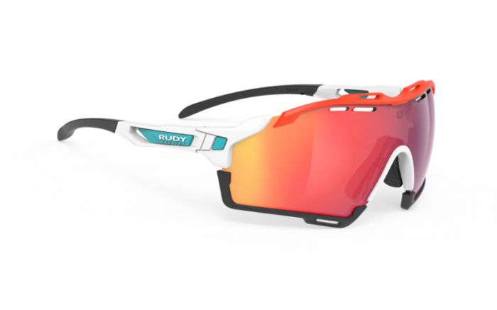 RUDY PROJECT CUTLINE WHITE/MULTILASER RED szem�veg