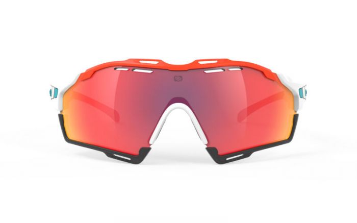 RUDY PROJECT CUTLINE WHITE/MULTILASER RED szem�veg