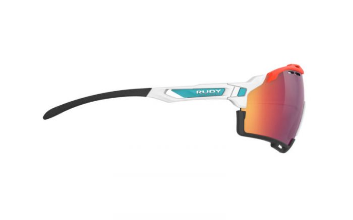 RUDY PROJECT CUTLINE WHITE/MULTILASER RED szem�veg