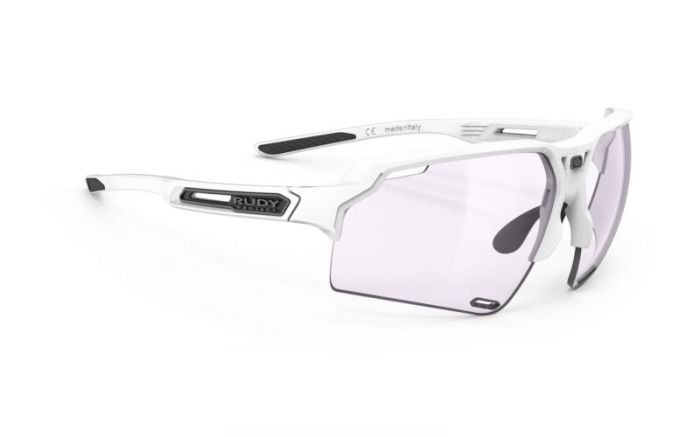 RUDY PROJECT DELTABEAT WHITE/IMPACTX2 PHOTOCHROMIC LASER PURPLE szemüveg