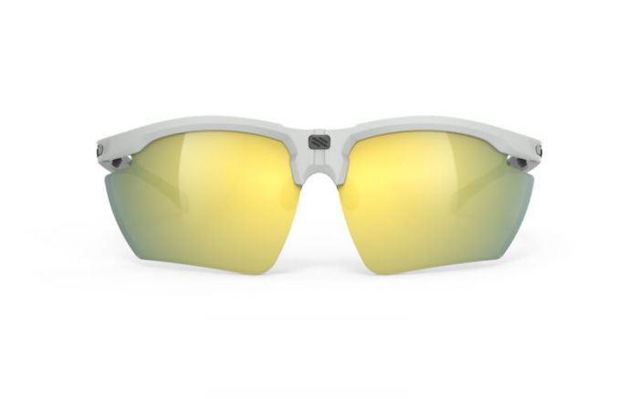 RUDY PROJECT MAGNUS LIGHT GREY/MULTILASER YELLOW szem�veg