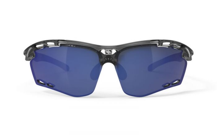 RUDY PROJECT PROPULSE CRYSTAL ASH/MULTILASER DEEP BLUE szem�veg