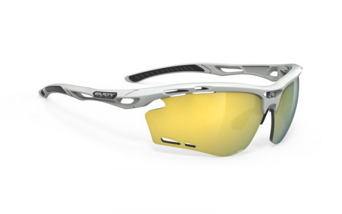 RUDY PROJECT PROPULSE LIGHT GREY/MULTILASER YELLOW szemüveg