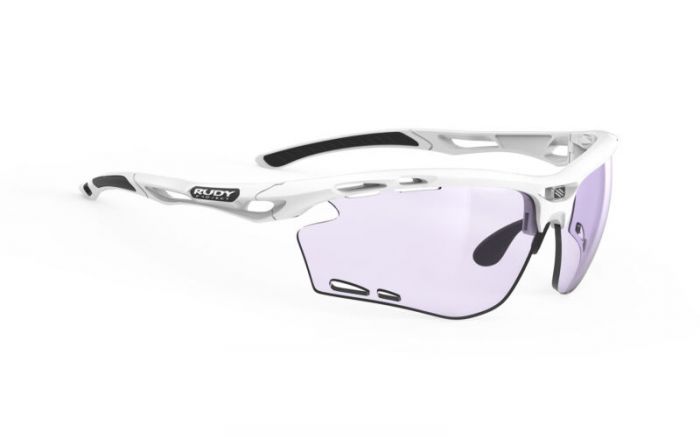 RUDY PROJECT PROPULSE WHITE/IMPACTX2 PHOTOCHROMIC LASER PURPLE szem�veg	