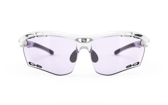 RUDY PROJECT PROPULSE WHITE/IMPACTX2 PHOTOCHROMIC LASER PURPLE szem�veg	