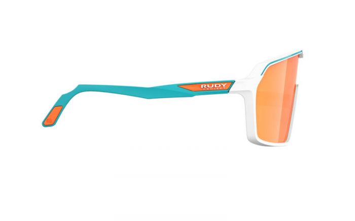RUDY PROJECT SPINSHIELD WHITE-WATER/MULTILASER ORANGE napszem�veg