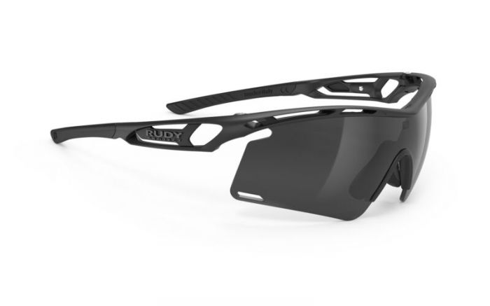 RUDY PROJECT TRALYX PLUS BLACK/SMOKE BLACK szem�veg	