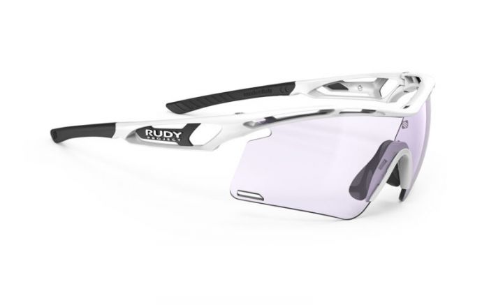 RUDY PROJECT TRALYX PLUS WHITE/IMPACTX2 PHOTOCHROMIC LASER PURPLE szem�veg