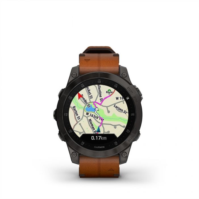 Garmin EPIX (GEN2) (SD) SAPPHIRE DLC TIT�NIUM, KARBONSZ�RKE, B�RSZ�JJAL