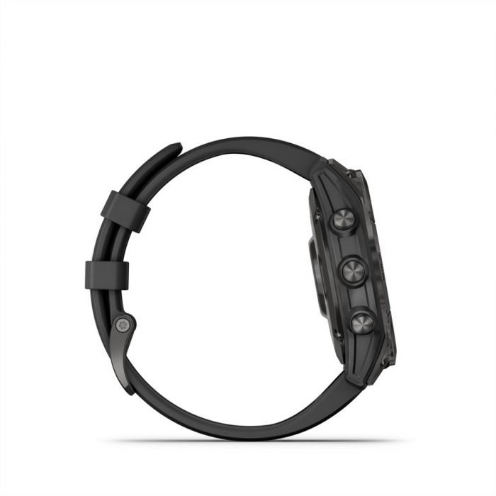 Garmin FENIX 7 SOLAR PALASZ�RKE FEKETE SZILIKON SZ�JJAL	