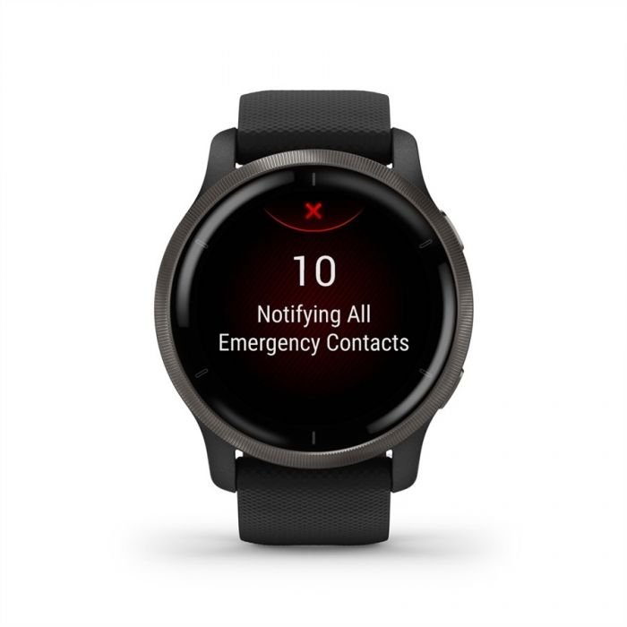 Garmin VENU 2 FEKETE, SZ�RKE KERETTEL