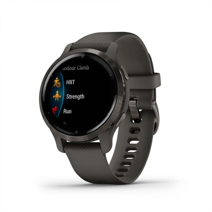 Garmin VENU 2S SÖTÉTSZÜRKE, SZÜRKE KERETTEL