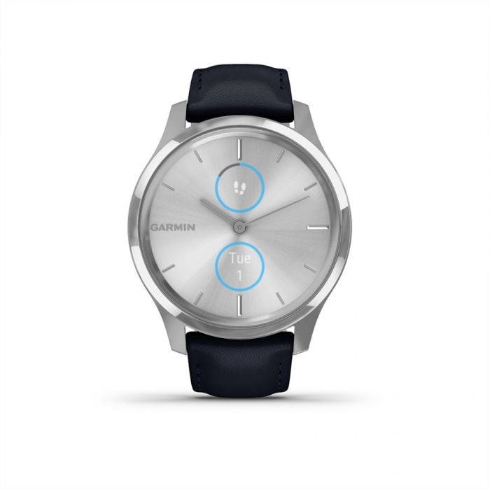 Garmin V�VOMOVE LUXE MATT EZ�ST NAVY K�K B�R SZ�JJAL, EZ�ST CSATTAL
