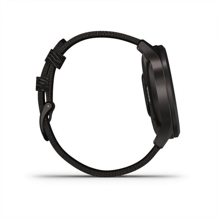 Garmin V�VOMOVE STYLE FEKETE BORS FEKETE NYLON SZ�JJAL, SZ�RKE CSATTAL
