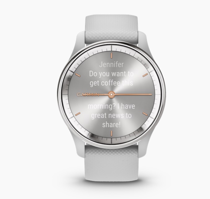 Garmin V�VOMOVE TREND EZ�ST SZ�RKE SZILIKON SZ�JJAL	