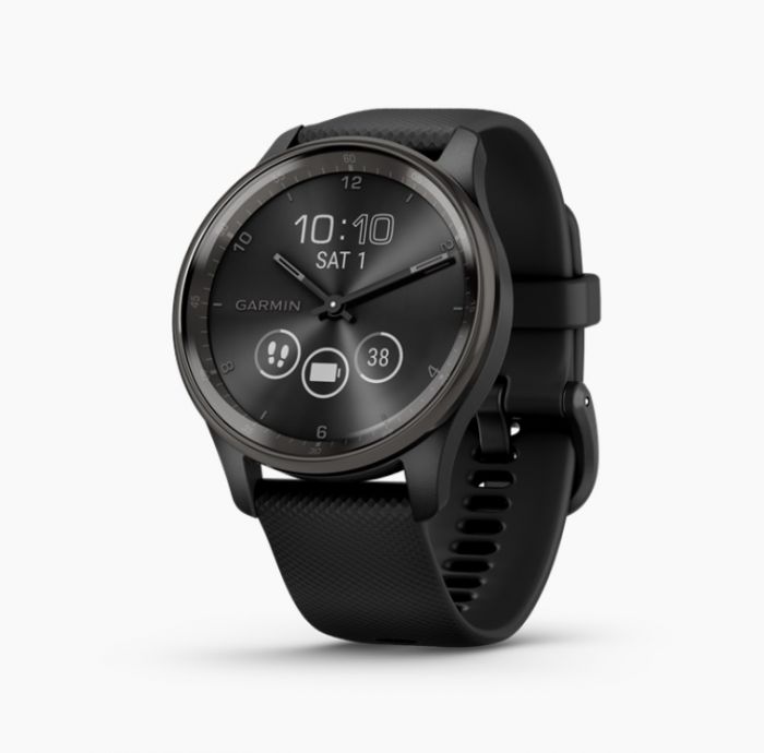 Garmin VÍVOMOVE TREND FEKETE SZILIKON SZÍJJAL