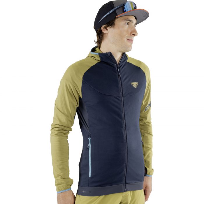Dynafit Transalper Polartec® Hooded Jacket Men kapucnis fels�