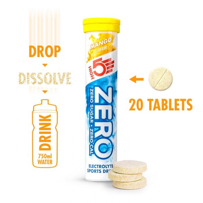 High5 ZERO Sport Mang� (20 tabletta/fiola)