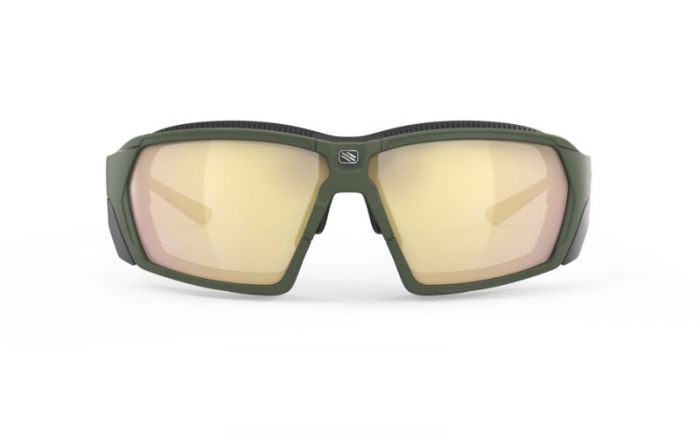 RUDY PROJECT AGENT Q OLIVE/BLACK MULTILASER GOLD szem�veg