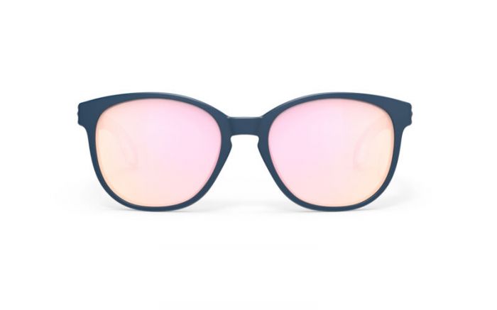 RUDY PROJECT LIGHTFLOW B BLUE NAVY/MULTILASER ROSE szem�veg