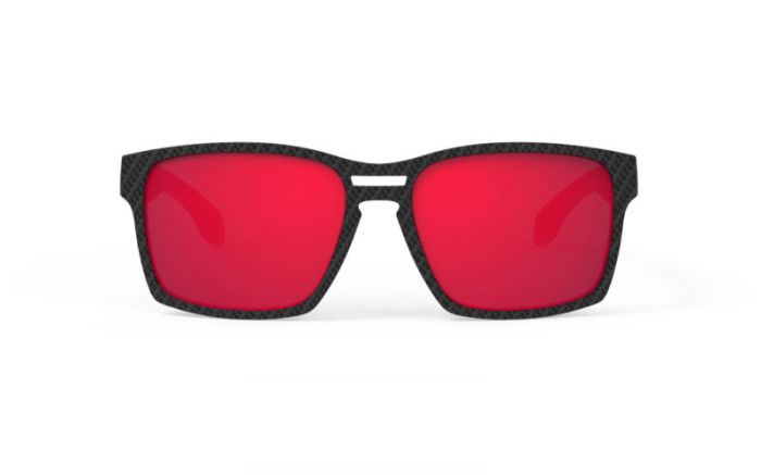 RUDY PROJECT SPINAIR 57 CARBONIUM/MULTILASER RED szem�veg