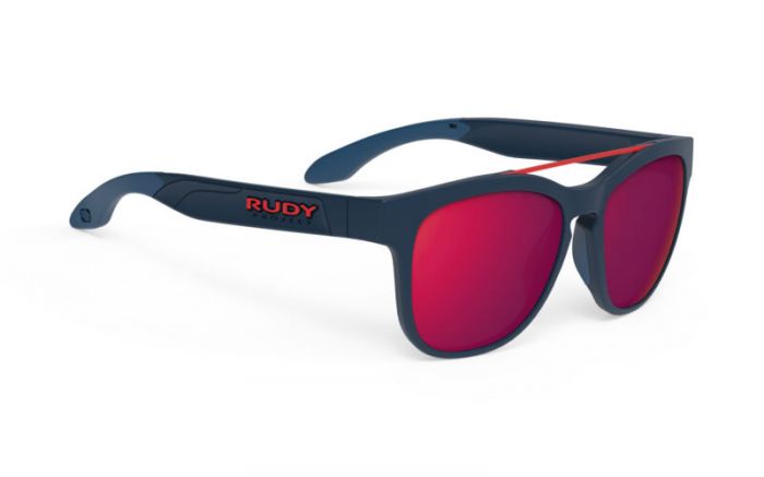 RUDY PROJECT SPINAIR 59 BLUE NAVY/MULTILASER RED szem�veg