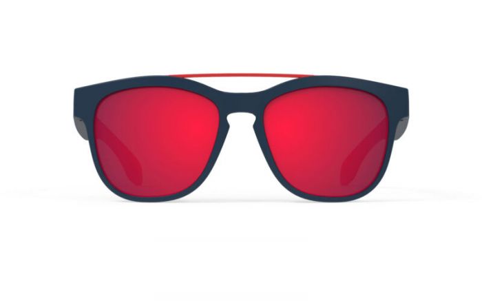 RUDY PROJECT SPINAIR 59 BLUE NAVY/MULTILASER RED szem�veg