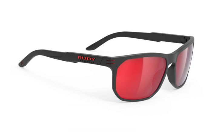 RUDY PROJECT SOUNDRISE BLACK/POLAR 3FX HDR MULTILASER RED napszem�veg
