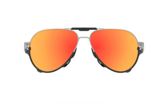RUDY PROJECT SKYTRAIL ALUMINIUM-BLACK BUMPERS/MULTILASER ORANGE napszem�veg